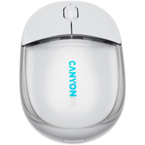 CANYON mouse OnClick 24 BT/ Wireless Transparent/White