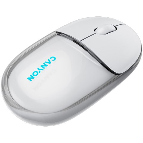 CANYON mouse OnClick 24 BT/ Wireless Transparent/White