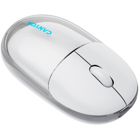 CANYON mouse OnClick 24 BT/ Wireless Transparent/White