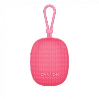 CANYON Głośnik Bluetooth OnMove 12 IPX7 TWS 5W Różowy