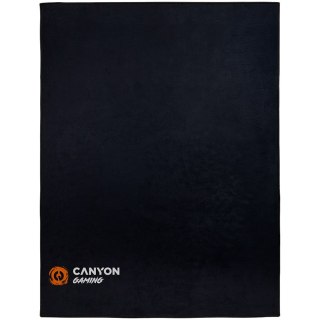CANYON Mata podłogowa pod fotel FM-01 130x100 cm Czarna