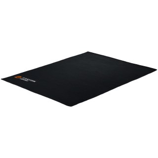 CANYON Mata podłogowa pod fotel FM-01 130x100 cm Czarna