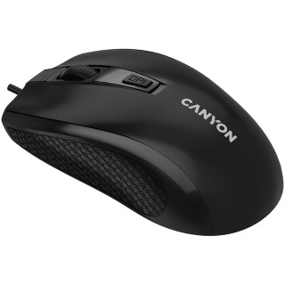 CANYON Mysz przewodowa M-4 Czarna