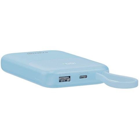 CANYON Powerbank OnPower 101 z kablem 10000 mAh PD22.5W Niebieski