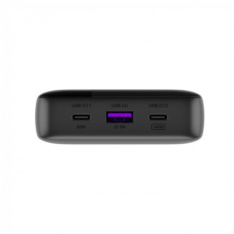 CANYON Powerbank OnPower 240 25000mAh 140W z wyświetlaczem