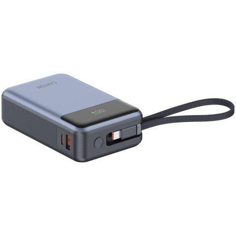 CANYON Powerbank OnPower 600 z kablem 20000 mAh PD65W Grafitowy