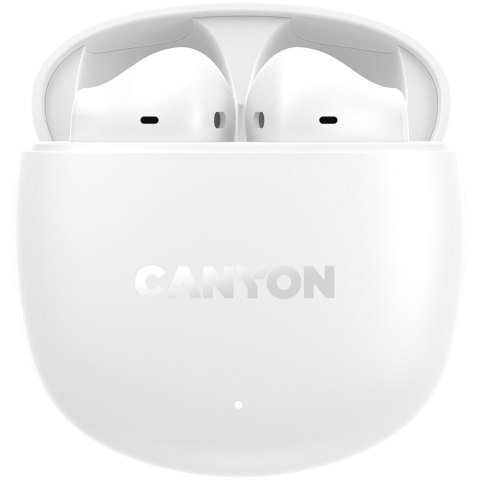 CANYON Słuchawki TWS OnGo 13 półotwarte białe