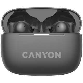 CANYON Słuchawki dokanałowe OnGo 10 ANC i ENC Szare
