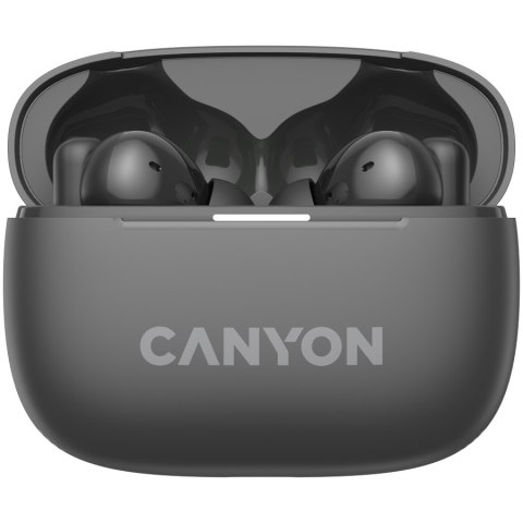 CANYON Słuchawki dokanałowe OnGo 10 ANC i ENC Szare
