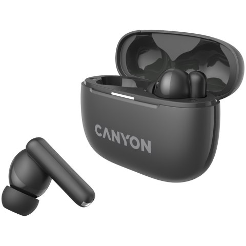 CANYON Słuchawki dokanałowe OnGo 10 ANC i ENC Szare