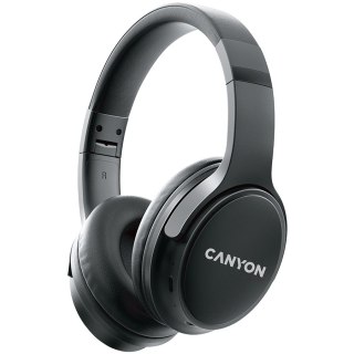 CANYON Słuchawki nauszne OnRiff 4 Bezprzewodowe Czarne