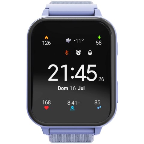 CANYON Smartwatch Alfie KW-37 MP3 Nauka i Zabawa Niebieski