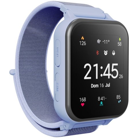 CANYON Smartwatch Alfie KW-37 MP3 Nauka i Zabawa Niebieski
