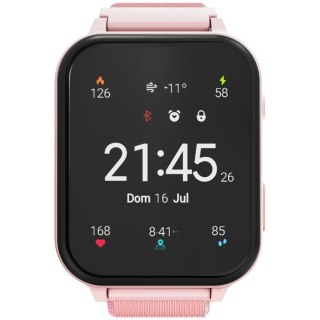 CANYON Smartwatch Alfie KW-37 MP3 Nauka i Zabawa Różowy