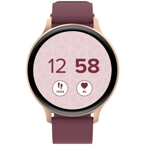 CANYON Smartwatch Badian SW68 Różowe złoto