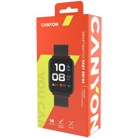 CANYON Smartwatch Easy SW-54 Czarny