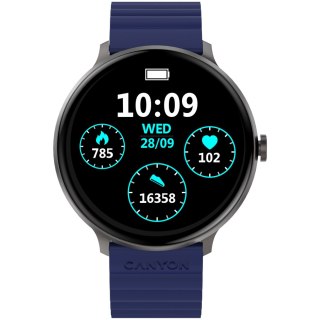 CANYON Smartwatch Jacky SW-69 Niebiesko - Żółty