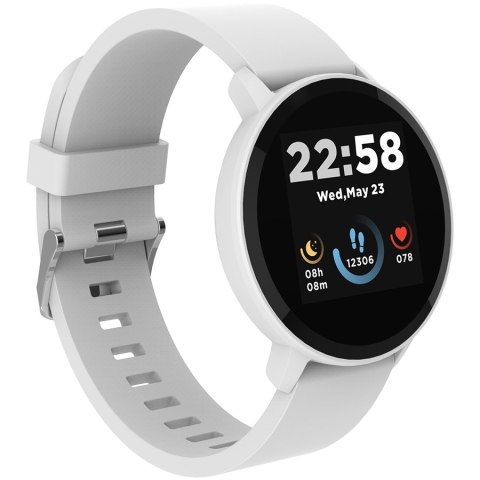 CANYON Smartwatch Lollypop SW-63 Srebrno - Biały