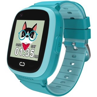 CANYON Smartwatch Sunny KW-48 4G GPS Gry Muzyka Niebieski