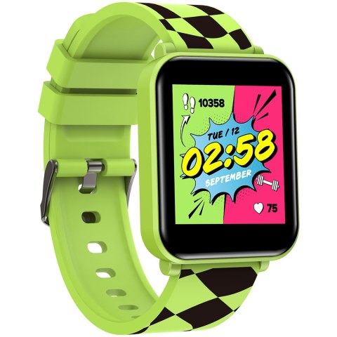 CANYON Smartwatch dla dzieci Joyce KW-43 DUAL BT Music Zielony