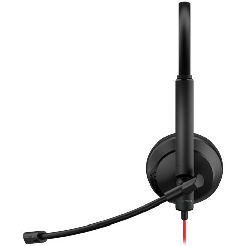 CANYON Zestaw słuchawkowy HS-07 PC Mik 3.5/USB 2.8m Czarny