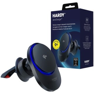 3MK Car Holder 3mk Hardy AeroCharger 15W MPP Qi2 Black