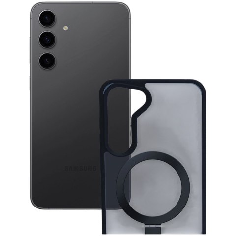 3MK Etui Samsung Galaxy S25+ Mag&Stand Smoke Case