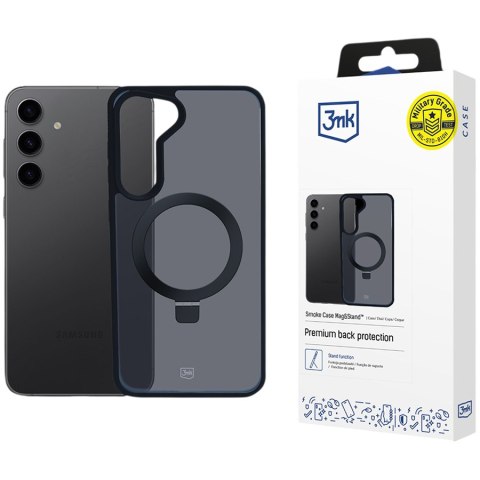 3MK Etui Samsung Galaxy S25+ Mag&Stand Smoke Case