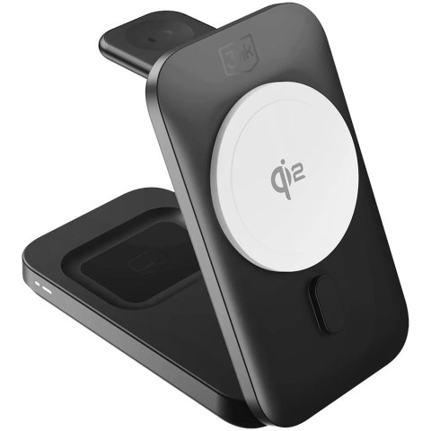 3MK Wireless Charger 15W Qi2 MPP MagSafe - MagRocket 3-in-1