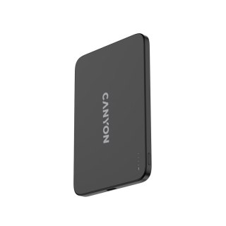 CANYON Powerbank magnetyczny 3000 mAh OnPower 503 Air USB-C ciemnoszary
