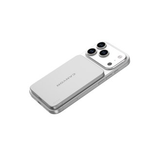 CANYON Powerbank magnetyczny 3000 mAh OnPower 503 Air USB-C srebrny